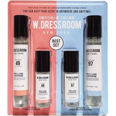 더블유드레스룸 드레스퍼퓸 No.49 피치블러썸 No.97 에이프릴코튼 150ml X 2 + 70ml 총440ml, 1팩