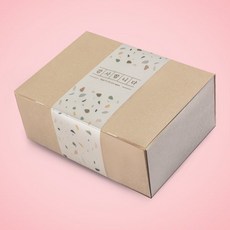 자체브랜드 조약돌 감사 띠지 [100매]