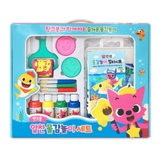 핑크퐁 알찬 물감놀이 세트, 1세트