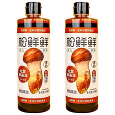 송선헌 골드라벨 송이버섯 간장 490ml 2병, 생간장 490ml x 2
