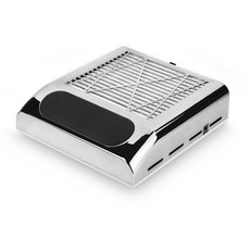 셀프 네일 아트 흡진기 샵 인테리어 강력 흡입력 80W 케어 전문가 초보자 고급, 실버 80W 개