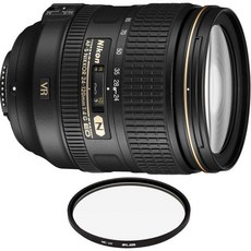 니콘 AF-S NIKKOR 24-120mm f/4G ED VR 렌즈 프로필터 리퍼, Black