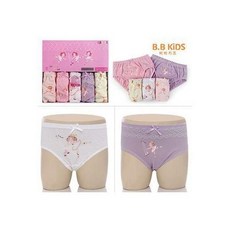 [비비키즈] 아동속옷 한스발레 여삼각팬티세트