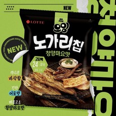 롯데 오잉 노가리칩 청양마요맛, 60g, 8개