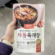 동원 양반 차돌 육개장 460g x 2개, 단품