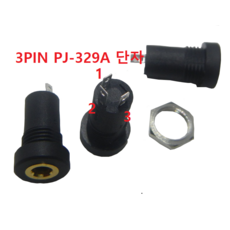 PJ-392A 3.5MM 오디오 비디오 스테레오 헤드폰 소켓