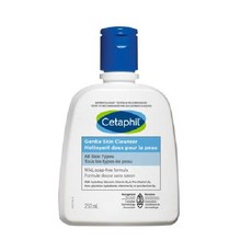 세타필 민감하고 건조한 얼굴 바디 피부 클리너 (500ml) 무자극성 무향, 1개, 250ml(1팩)