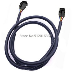 듀얼 로우 연장 케이블 마이크로 핏 3.0 암 커넥터 3.0 43025 6 P 120M RVV 0.3MM 22AWG 43025 0600 6 회로 6 핀 3.00mm, 1개