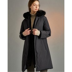 닥스 여성 19FW 블랙 탈착퍼 구스다운점퍼 DLJU9D121BK