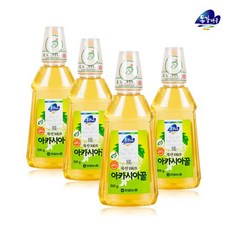 영월농협 아카시아꿀 튜브 500gx4통, 500g, 1박스