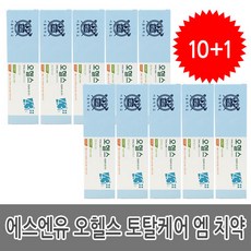 에스앤유 서울대학교 오헬스 토털케어 M 잇몸보호치약 120g 치약, 11개