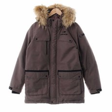 아이더 카키 덕다운 패딩점퍼 남자 S 5397