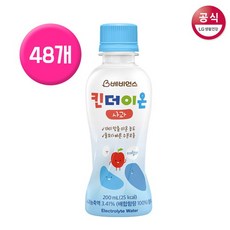 LG 생활건강 베비언스 킨더이온 사과 200ml 48입, 선택완료, 단품없음