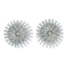 OXO 스틸 비누세제 일체형 접시 세척솔 리필 2팩 385033, 브러시 수정, 2 Count (Pack of 1), 1개