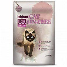[C.S] 이즈칸 캣 그레인프리 올라이프 2.5kg 전연령 캣사료