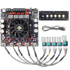 S600XW 파워 앰프 보드 Bluetooth52 TPA3255 칩 서브우퍼 21 채널 300Wx2600W, S600X-W