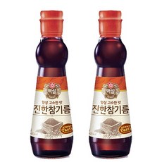 Y511 착한가격 좋은식품 CJ)진한 참기름 320ml x 12개(묶음가능2개) 들기름/간장/참기름오뚜기/고추가루/고추장/식용유/참깨/들깨가루/국산참기름/후추, 단일 수량