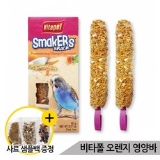 비타폴 오렌지영양바 2개입 새간식 새모이 감기예방