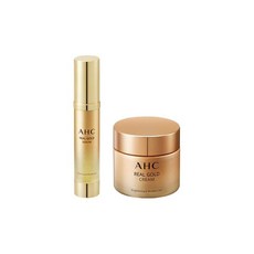 AHC 리얼골드 세럼 25ml+크림 50ml, AHC 리얼 골드_세럼 25ml+크림 50ml