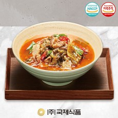 [국제식품] 초원농원 맛 그대로 진한육수 얼큰 한우 우거지탕 1kg(4팩), 4개, 1kg