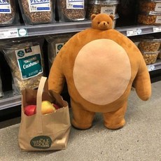소두곰인형 상남자 어깨깡패 여사친선물 애착인형 테디 베어, 분노, 50cm