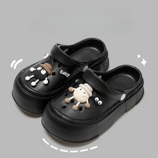 바나코 슬리퍼
 바바이인 5cm 키높이 레몬 강아지 캐릭터 슬리퍼