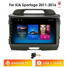 2G + 32G 안드로이드 10 자동차 라디오 멀티미디어 비디오 플레이어 네비게이션 GPS 2 din For KIA Sportag, 06 1G 16G CAM8_06 러시아