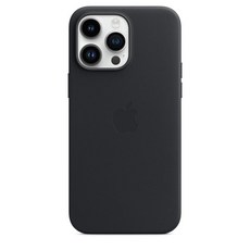 Apple 정품 MagSafe형 iPhone 14 Pro Max 가죽 케이스 - 미드나이트