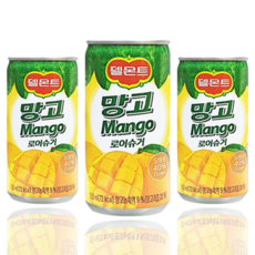 [롯데칠성음료] 롯데 델몬트 망고 180ml x 30캔, 30개, 30개
