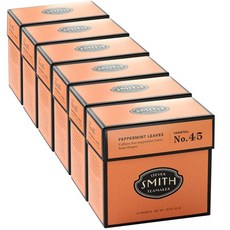 Steven Smith Teamaker Peppermint 스티븐스미스티메이커 페퍼민트 잎 No.45 22g 15개입 6팩, 6개
