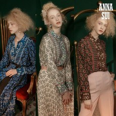 ANNA SUI 판타지아 실크 블랜딩 셔츠 블라우스 1종 - 안나수이블라우스