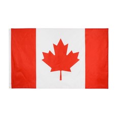 Johnin great Canadian Flag banner flag 5X3FT 90X150cm 캐나다 국기, 60x90 센치메터, 01 60x90 센치메터
