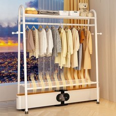 온열건조대 가정용 침실 의류 드레스룸 관리기, 대형, 3. 아테네 블랙85cm