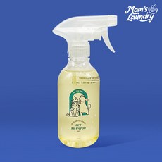  맘스런드리 스프레이형 천연 펫샴푸 강아지 고양이 겸용, 1개, 300ml 