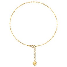 14k체인하트발찌