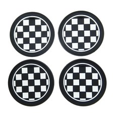 BMW Mini Countryman R60 WRC John Cooper Works LCI 컵 홀더 매트 충격 방지 실리카 젤 패드 용 미끄럼 방지 컵 매트, 스타일 C 4PCS, 1개