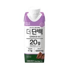 빙그레 더단백드링크, 더단백 초코 36팩, 36개, 250ml