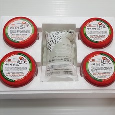 광천젓갈 / 젓갈선물세트 500g 4구 선택, 청어알젓+어리굴젓+가리비젓+갈치속젓
