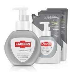 랩신 핸드워시 손세정제 센서티브 500ml+450mlx2개, 랩신 핸드워시 손세정제 센서티브 500ml+450mlx, 2개, 450ml