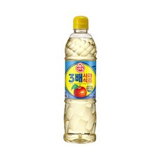 오뚜기 소문난 3배사과식초 900ML 야식 분식 자취템 쏘울푸드, 2개