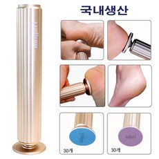 발바닥각질제거기 굳은살 발바닥 뒤꿈치 전동, 샴페인골드 (연화보습제+연마패드2종), 1개, 1개
