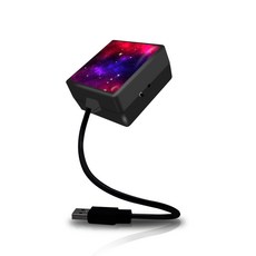 USB LED 야간 조명 자동차 내부 분위기 램프 자동 장식 주변 조명, BL