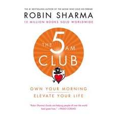 (영문도서) The 5 Am Club Own Your Morning. Elevate Your Life., HarperCollins Publishers