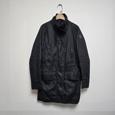 (빈티지) 벨스타프 여성 왁스드 파카 블랙(M)