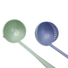 주식회사 다팔자 1+1 하나로 국자 실리콘 조리도구 거름망 체 주방용품, 단품