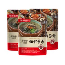 제주 토속 해장국 해삼몸국 (모자반 술국 400g 1~2인분)