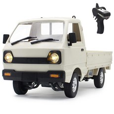 Spobot RC 자동차 픽업 트럭 1/10 HJ110 클라이머 RC 캐리 트럭 오프로드 드리프트 RC 차량 클라이밍 자동차 어린이 성인용 전체 기능 제어 카고 트럭 밴 장난감