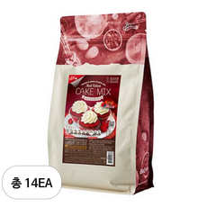 브레드가든 부드러운 레드벨벳 머핀믹스, 1kg, 14개