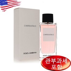 돌체앤가바나 향수 오드뚜왈렛 L'Imperatrice 3 Eau De Toilette Spray 100 ml, 100ml,