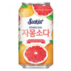 썬키스트 스파클링 자몽소다 355ml 24개